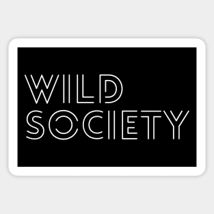 Wild Society Lines Sticker